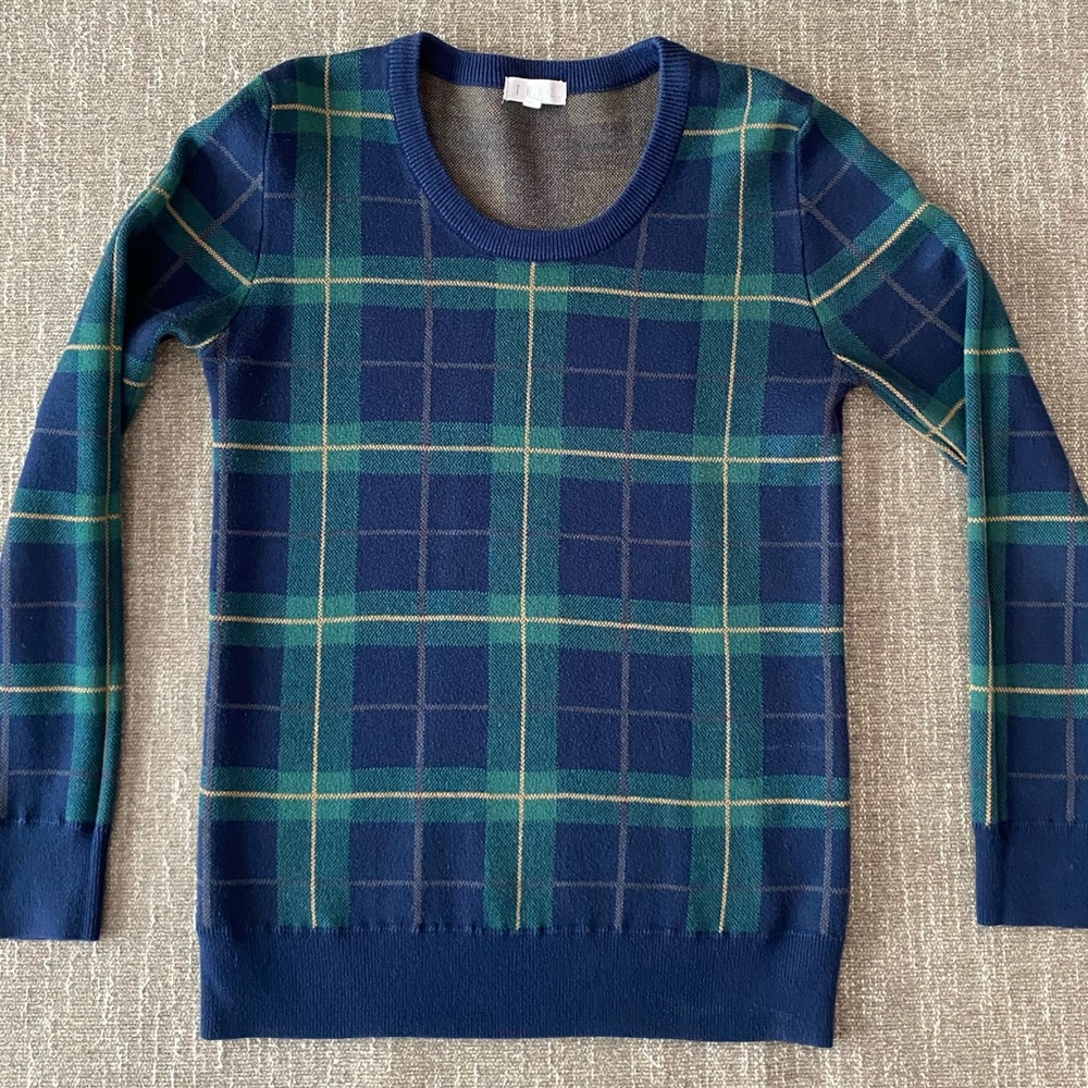 Plaid Fall / Winter Sweater from Stitch Fix